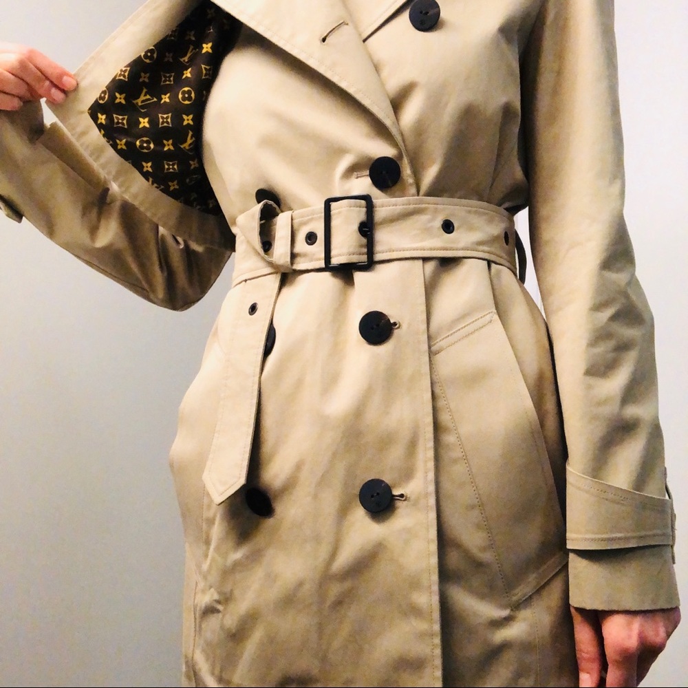 Louis Vuitton limited edition trench coat